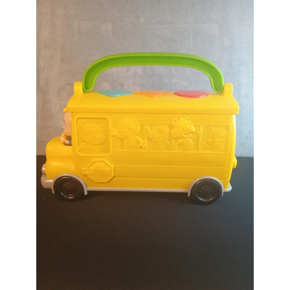 VTech CoComelon Learning Bus Yellow Toy Letters Sounds Words Numbers ABC 123